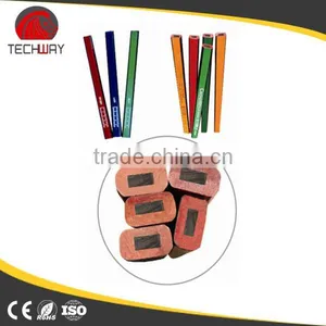Hex Type 7" Natural Wood Carpenter Pencil thumbnail-3