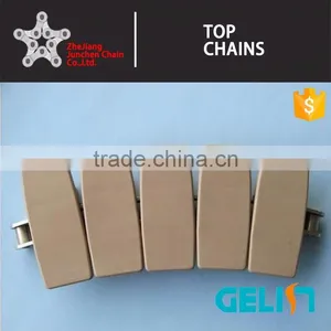 Plastic Side Flexing Flat Top Chains for Bottle Snap-on Gripper Roller Chains thumbnail-5