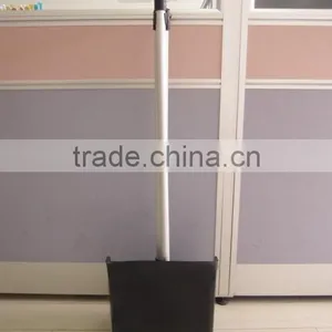 Cheap Plastic Long Handle Dustpan and Broom Set thumbnail-4