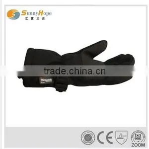 Fashion Full Finger Professional Black Ski Gloves thumbnail-2
