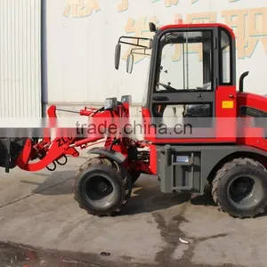 ZL08 Mini Loader 4WD Hot Sale With CE Mini Wheel Loader thumbnail-2