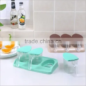 Custom Home Kitchen Plastic Food-Grade PP Seasoning Box Spice Case Golden Supplier In ShenZhen Factory thumbnail-2