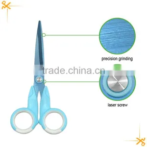 Soft Tpr Ring Office and Household Scssiors thumbnail-3