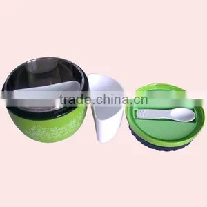Colorful Microwave Stainless Steel Food Container With Handle thumbnail-4
