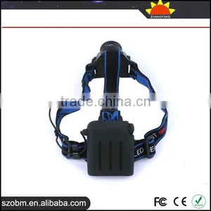 A9 High Power 10W Adjustable Zoom Headlamp 800LM XML T6 LED Headlight thumbnail-3