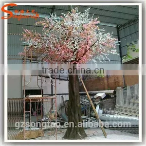 Artificial Indoor Cherry Blossom Tree Wedding Flower Tree Wedding Wishing Tree Cheap Artificial Trees and Plants thumbnail-3