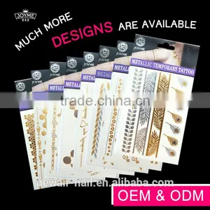 2017 Fashionable Design Waterproof Body Temporary Tattoo thumbnail-1