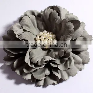 Fabric Flower Clip Fabric Flower Brooch for Kids Hair Accessories thumbnail-3