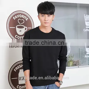 Wholesale in China 100% Cotton t Shirt Costom Long Sleeve t Shirt Men thumbnail-3