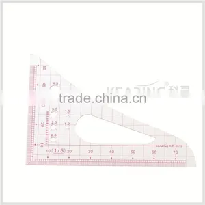Kearing Brand Plastic Drawing Template Ruler,sandwich Line Plastic Scale Ruler,plastic Straight Scale Ruler#8515 thumbnail-1