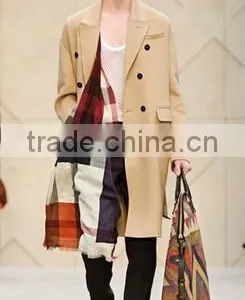 2014 Men Coat Fashion Men Handsome Feeling Wool Material thumbnail-2