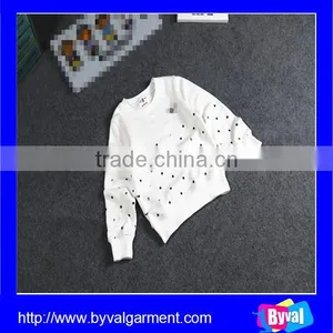 Long Sleeves Round Neck Pullover Hoodie for Children thumbnail-1