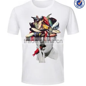 Customized Top Quality Short Sleeve Men 3d Printing t Shirts thumbnail-1