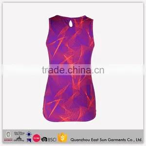 Wholesale Women Sportswear Latest Fashion Design Custom Gym Tank Top With OEM Service thumbnail-5