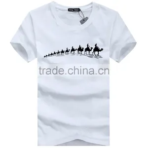 Professional Clothing Manufacturer Men 's Cheap White T-Shirts thumbnail-1