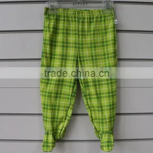 Cotton Baby Pants With Feet for Sleeping thumbnail-2