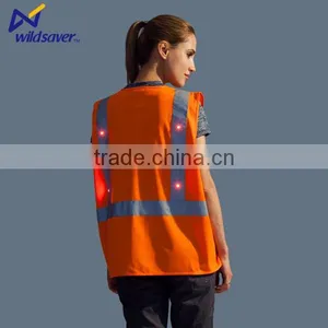 Lime Yellow Orange Construction Reflective Clothes for Work thumbnail-2