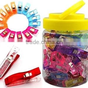 50 PCS Small+10 PCS Large Wonder Clips With a Jar Packing thumbnail-1