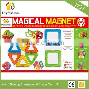 20pcs Promotional Top Quality Kids Magnetic Building Blocks Toys thumbnail-2