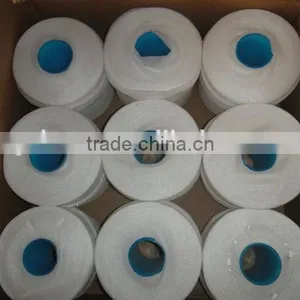Raw White, Yarn on Cone , 100% Polyester 420D/3 thumbnail-1