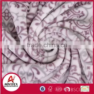 Adult Wholesale 100% Polyester Super Soft Printed Flannel Blanket thumbnail-6