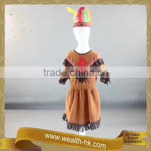 Indian Fancy Dress for Girls Indian Costume thumbnail-5