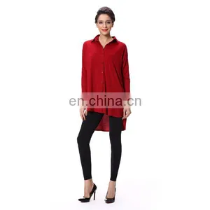 Women Long Loose Shirt Sharara Long Shirt Bridal Shirt Designs for Women thumbnail-3