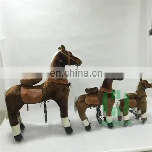 New Arrival!!!HI CE Funny Pony Ride on Horse for Kids Adult,ride on Horse With Wheel thumbnail-3