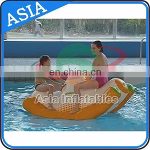 Small Swimming Pool Game Inflatable Seesaw Totter / Floating Kids Pool Toys thumbnail-1