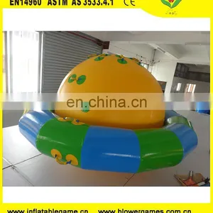 Large Shaped Sea Toy Inflatable Flying Saucer UFO thumbnail-1