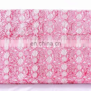 Indian New Hand Block Cotton Fabric Crafting Dressmaking Sewing Fabric By Meter thumbnail-2