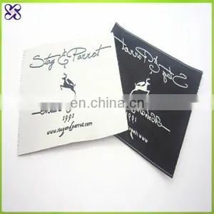 Customized Fabric Woven Tags Supplier thumbnail-1