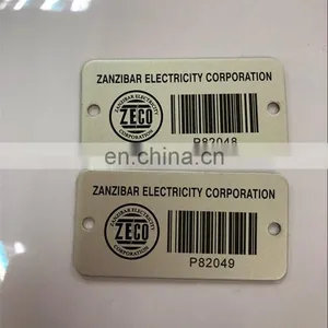 High Quality Outdoor Metal Barcode Tag thumbnail-1