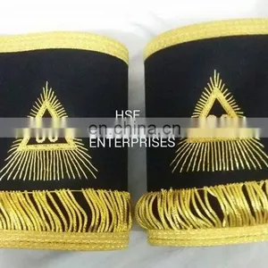 SCOTTISH RITE 90TH DEGREE CUFF'S BLACK thumbnail-2