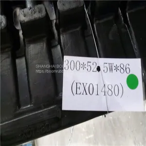 Jd300*52.5*86n Rubber Tracks for Excavator thumbnail-1