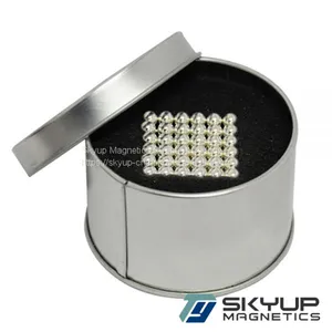 China Supplier Permanent Neodymium Magnet Ball 3mm, 5mm, 7mm, Customized thumbnail-1