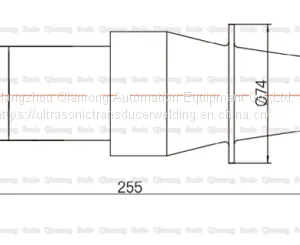 20Khz 1500w Industrial Welding Piezo Ultrasonic Transducers 3/8-24UNF , High Temperature thumbnail-2