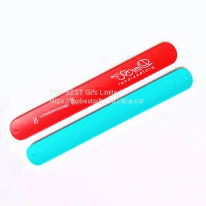 Branded Silicone Slap Bands With Custom Logo thumbnail-2