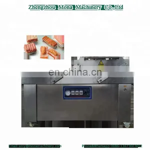 Double Chamers Nitrogen Dry Fish Vacuum Packing Machine thumbnail-1