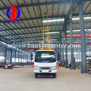 Xyc-200 Truck-mounted Hydraulic Core Drilling Rig 200 Meter Rotary Water Well Drilling Machine thumbnail-1