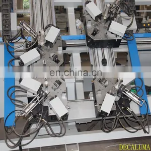 Aluminum Window Machine Aluminium Window and Door Four Heads Corner Crimper Made in China thumbnail-2