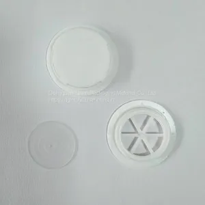 White Breathing Valve Piece PM2.5 Breathing Valve Dust Face Breathing Valve Accessories thumbnail-1