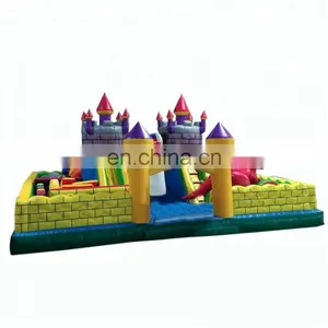 Super Hero Moonwalk Attractive Jumping Inflatable Castle thumbnail-1