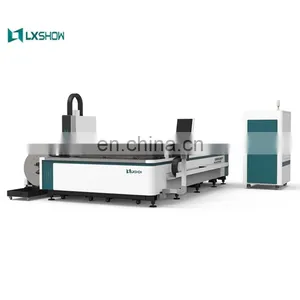 7% DISCOUNT LXSHOW High Precision Plate and Metal Pipe Cnc Fiber Laser Cutting Machine / Tube Fiber Laser Cutter thumbnail-4