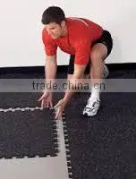 Deck and Patio Rubber Flooring Interlocking Tiles thumbnail-1