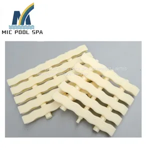 Swimming Pool Anti Slip PVC Grating Pool Overflow Drain Grate thumbnail-4