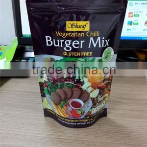 Aluminum Foil Customer Printing Laminated Plastic Stand up Pouch With Zip Lock for Dried Vegetable thumbnail-6