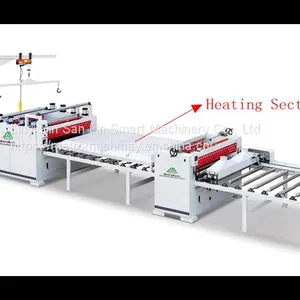 High Quality Paper, PVC, Film Lamination Sticking Machine for Plywood, MDF, Furniture thumbnail-1