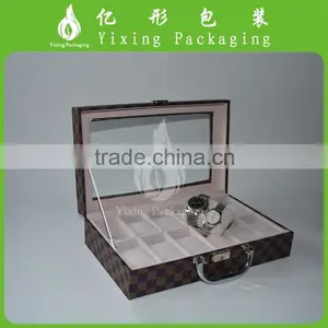 Hot Selling Watch Box/ Pu Leather Manufacturer in Guangzhou thumbnail-2