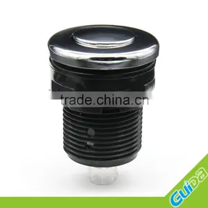 Spa Pedicure Parts Air Switch Push Button Air Button Chrome Plated thumbnail-1